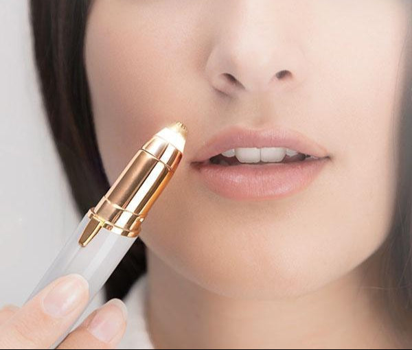 Depiladora facial de precisión con LED